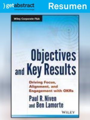 cover image of Objetivos y resultados clave (resumen)